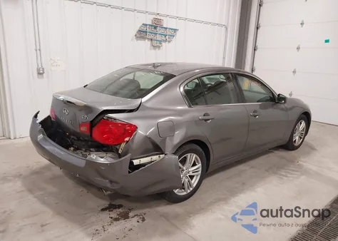 2013 Infiniti G37X z USA, uszkodzony, nr VIN JN1CV6AR5DM751238